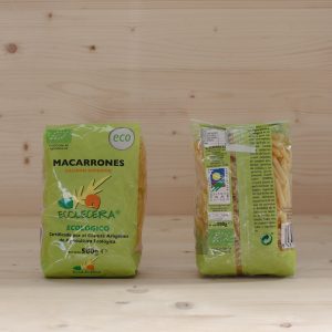 Makarroi zuriak ECOLECERA, 500g