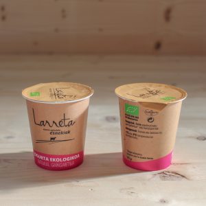 Jogurt txiki natural gaingabetua LARRETA, 125g