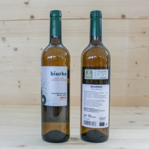 Ardoa zuria BIURKO, 75cl (Alk 13%)