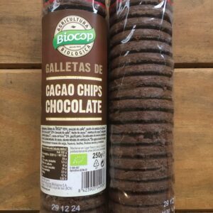 Txokolatezko Gailetak Txokolate Txipekin, Biocop