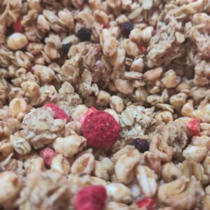 Muesli kruntx fruitu gorriduna Kg